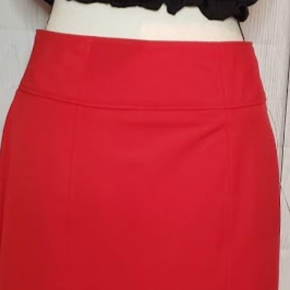 ❤Worthington❤ Red Pencil Skirt - Picture 4 of 9